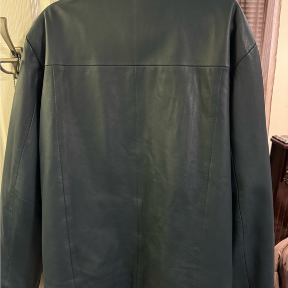 Men leather coat - Picture 2 of 3